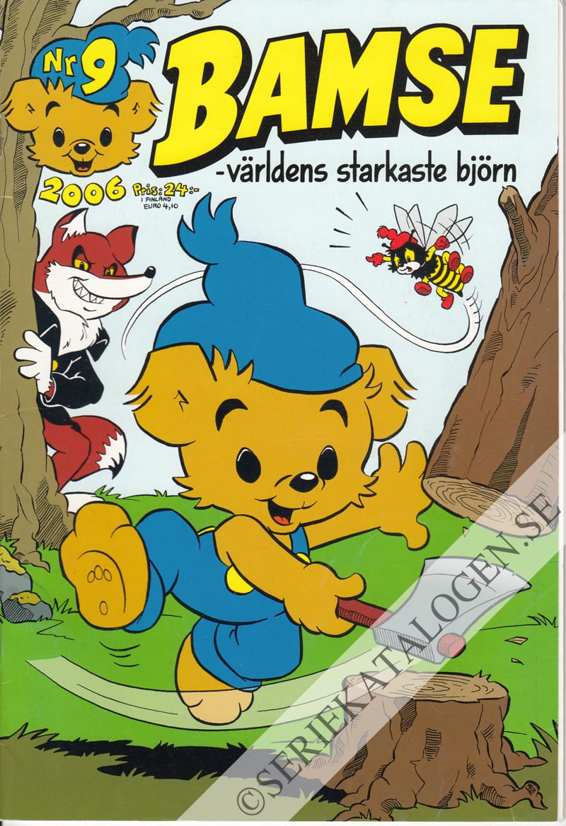 Framsida på Bamse #9 (2006)