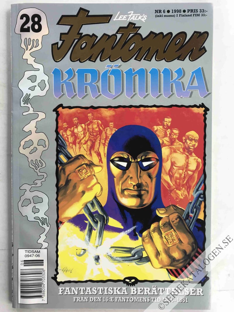 Framsida på Fantomen Krönika #6 (1998)