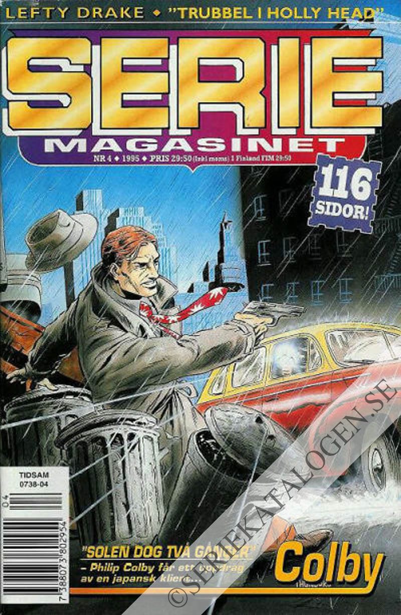 Framsida på Seriemagasinet #4 (1995)