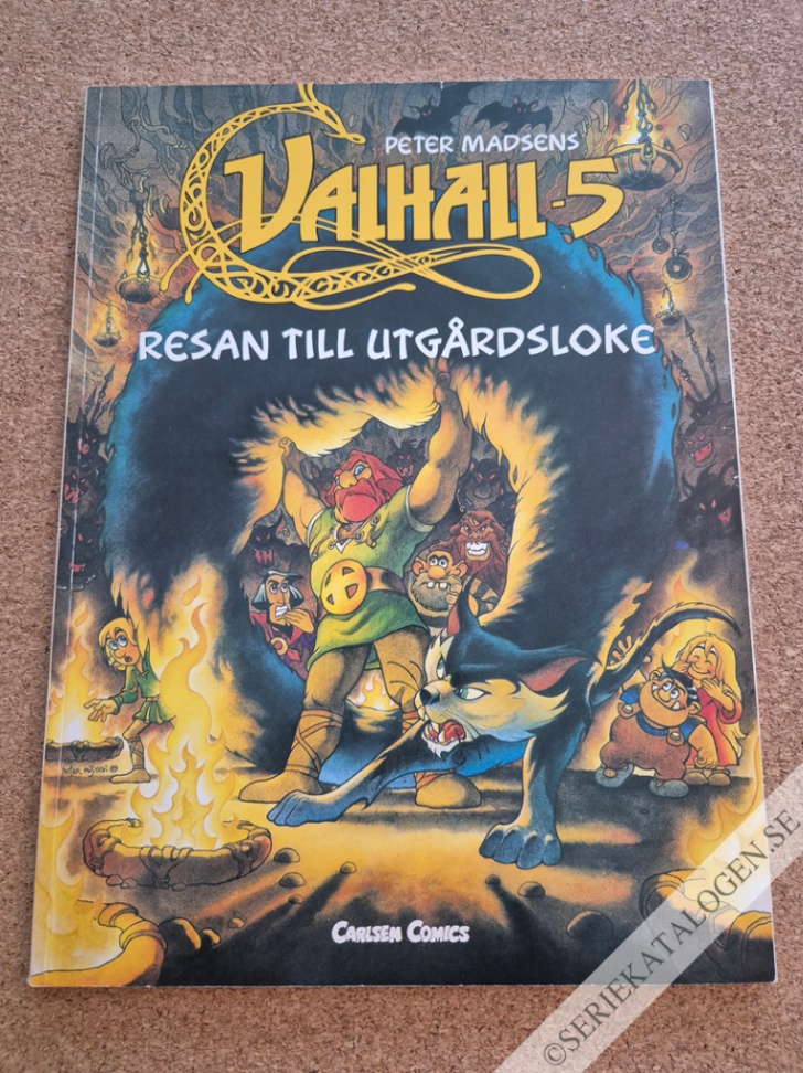 Framsida på Resan till Utgårdsloke (1992)