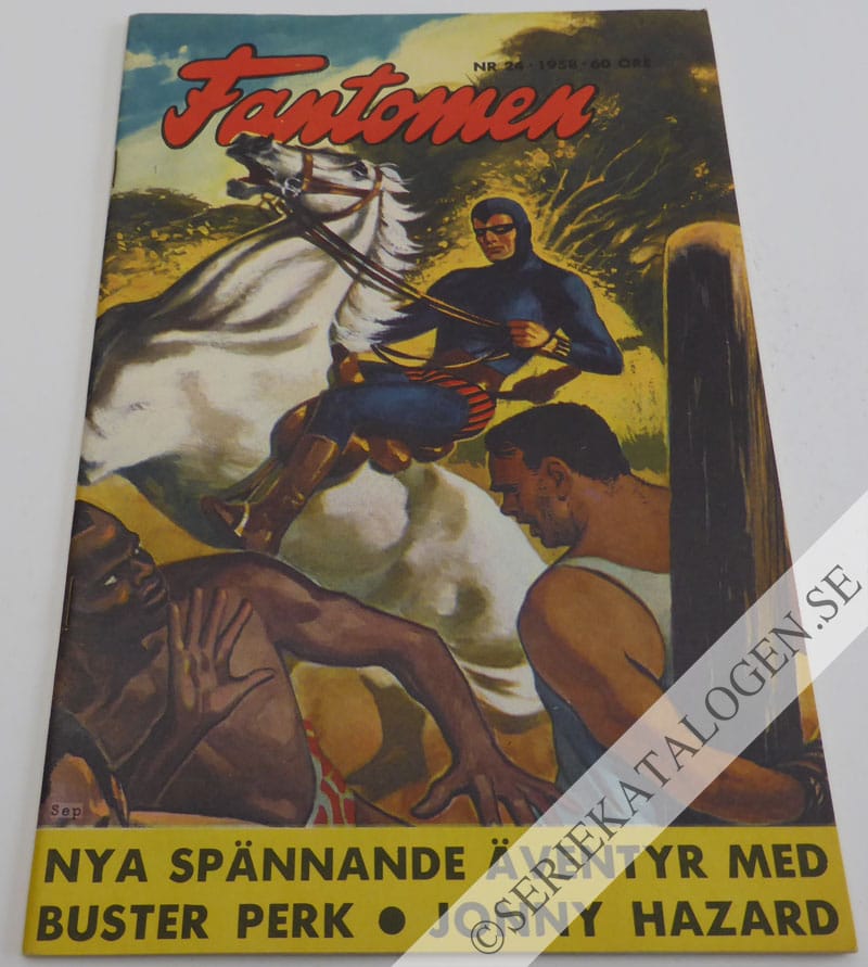 Framsida på Fantomen #24 (1958)