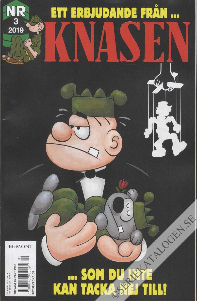 Framsida på Knasen #3 (2019)