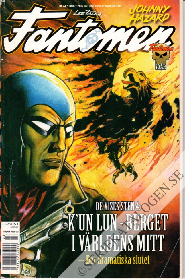 Framsida på Fantomen #23 (2006)