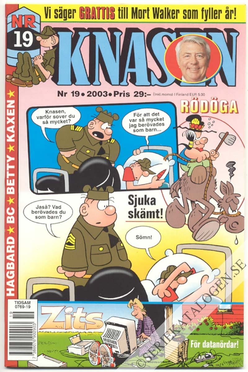 Framsida på Knasen #19 (2003)