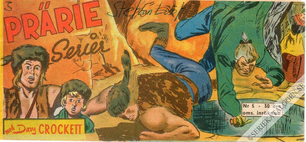 Framsida på Prärie-serier #5 (1961)