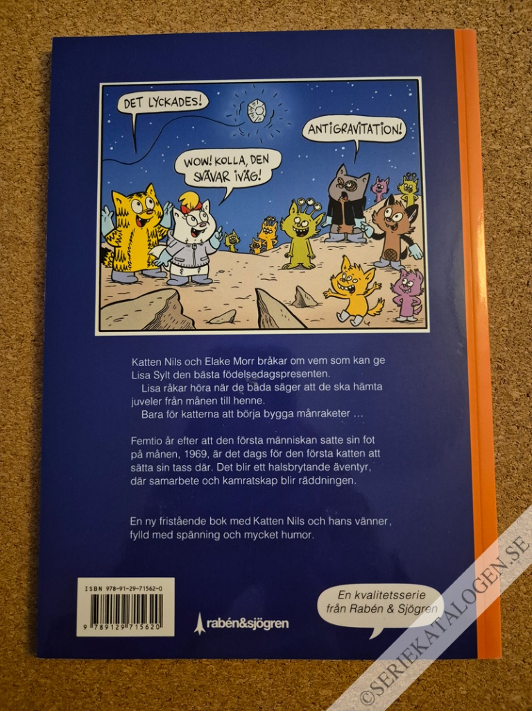 Baksida på Katten Nils åker till månen (2019)