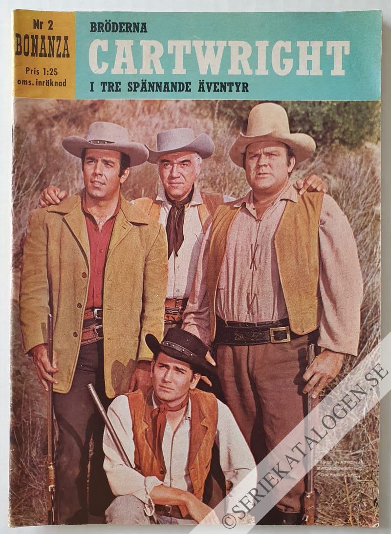 Framsida på Bonanza #2 (1962)