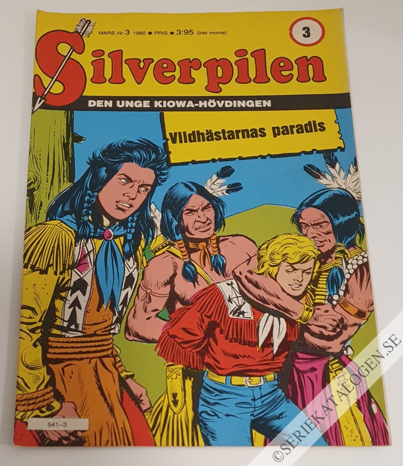 Framsida på Silverpilen #3 (1980)