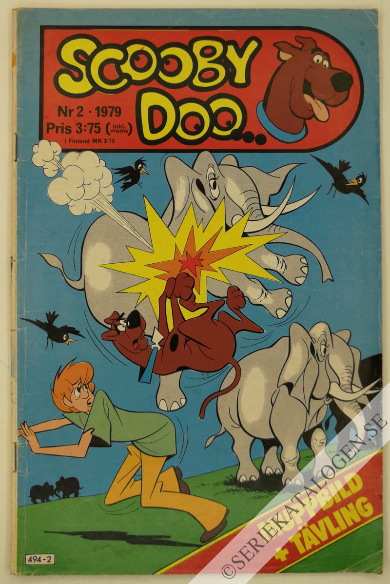 Framsida på Scooby Doo #2 (1979)