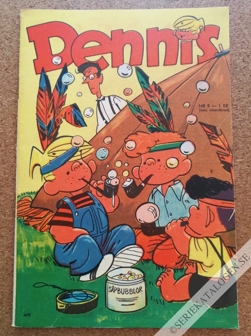 Framsida på Dennis #9 (1966)