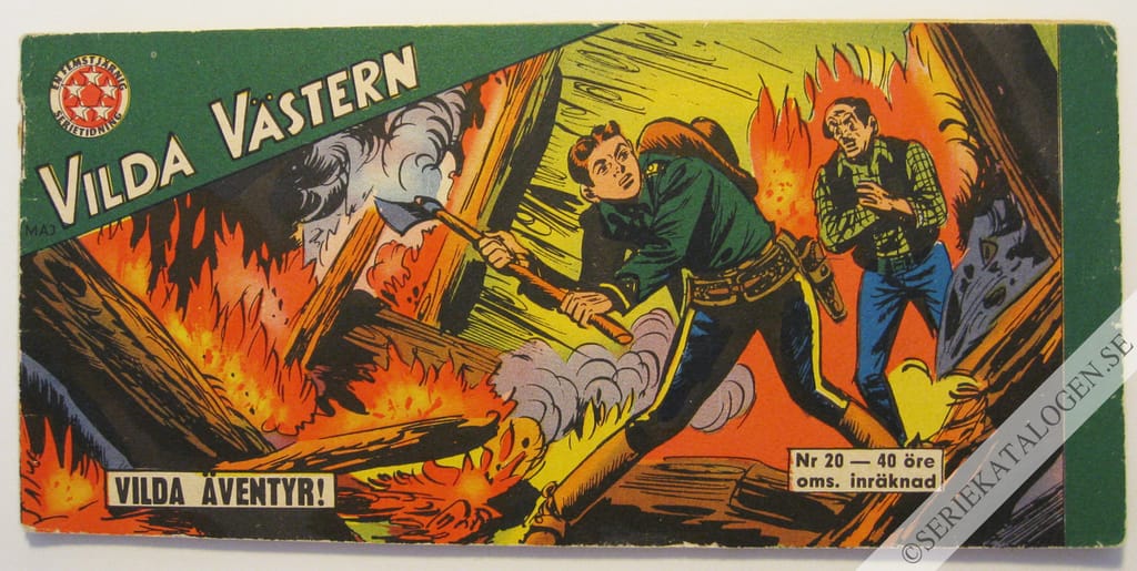 Framsida på Vilda Västern #20 (1966)