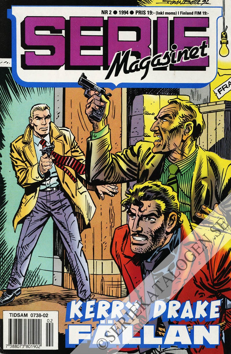 Framsida på Seriemagasinet #2 (1994)