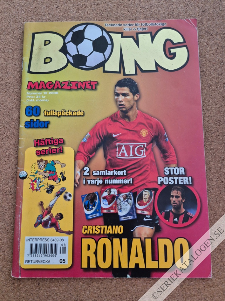 Framsida på Boing #12 (2008)