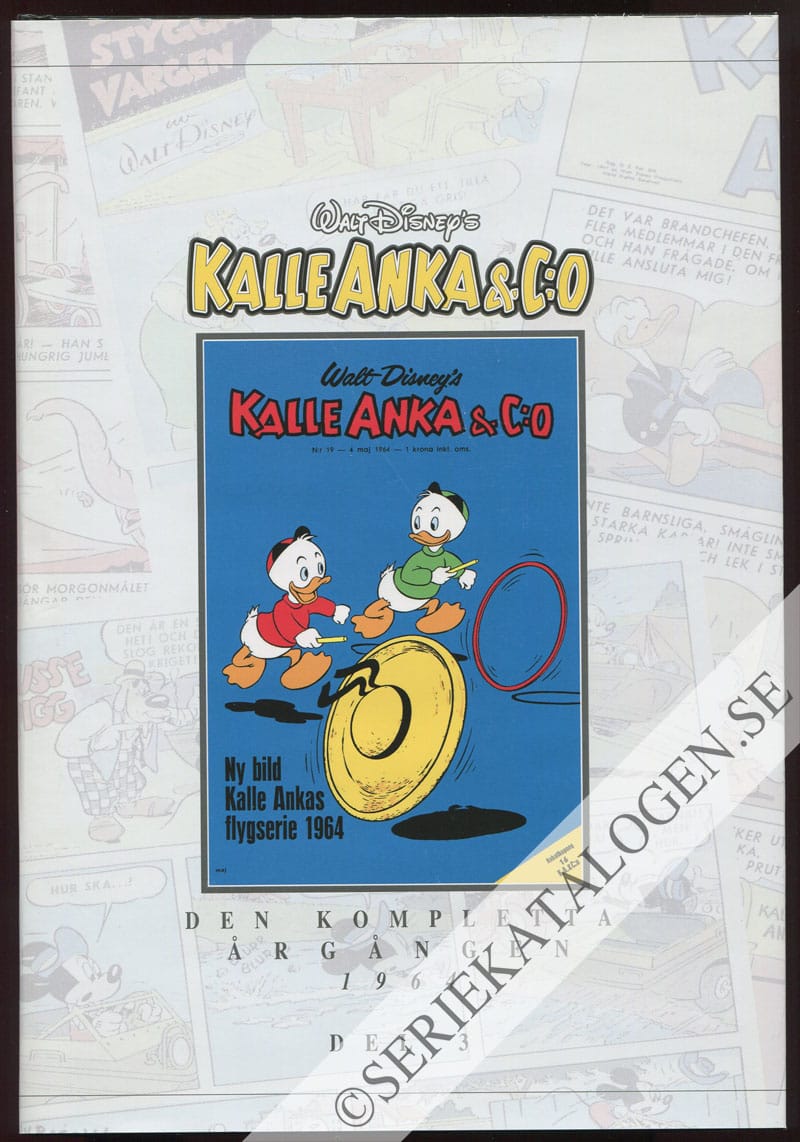 Framsida på Kalle Anka & C:o - den kompletta årgången 1964 del 3 (2009)