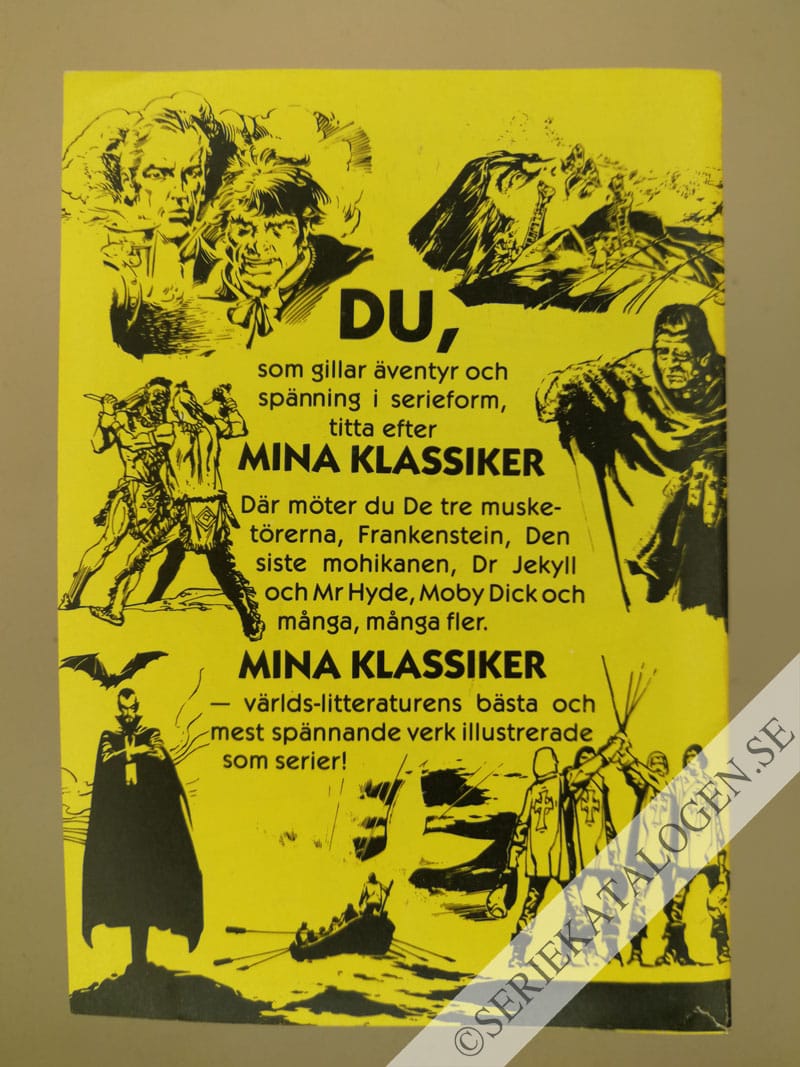 Baksida på Farlig fälla (1979)