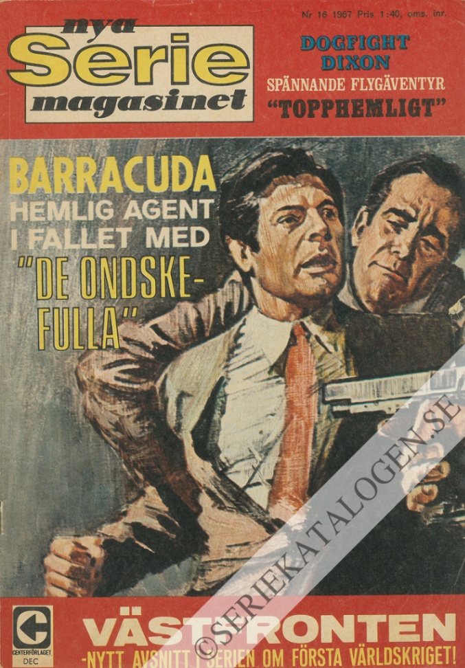 Framsida på Seriemagasinet #16 (1967)