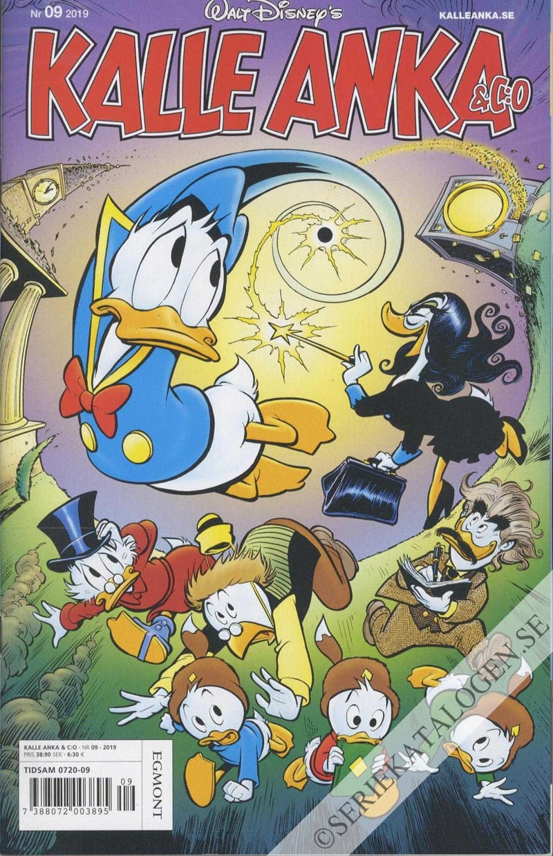 Framsida på Kalle Anka & C:o #9 (2019)