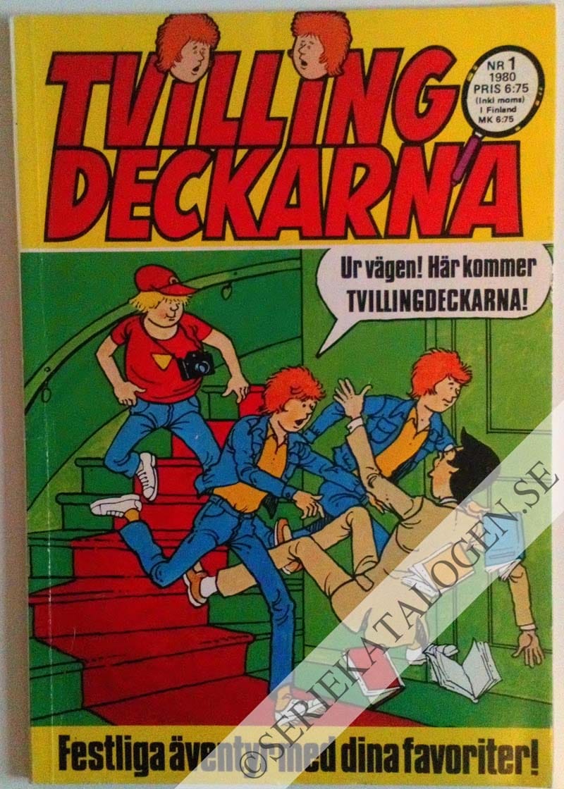 Framsida på Tvillingdeckarna #1 (1980)