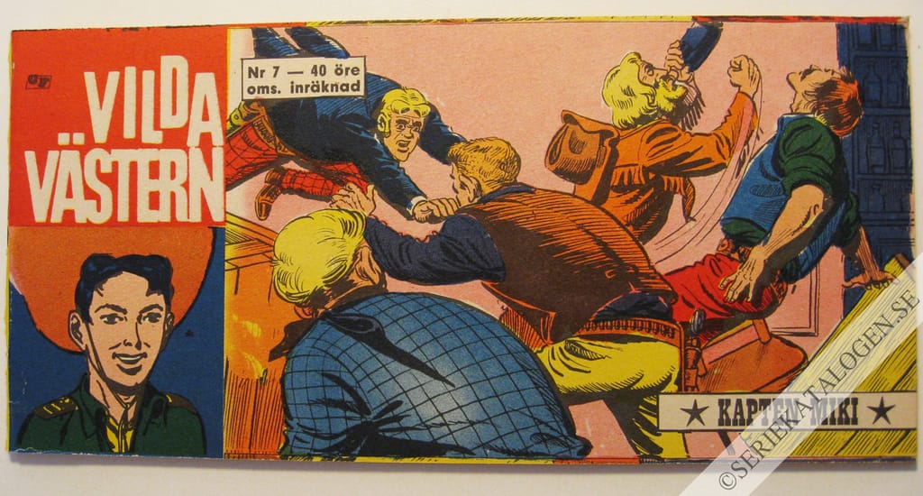 Framsida på Vilda Västern #7 (1964)