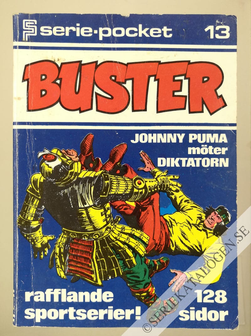 Framsida på Seriepocket Buster (1973)