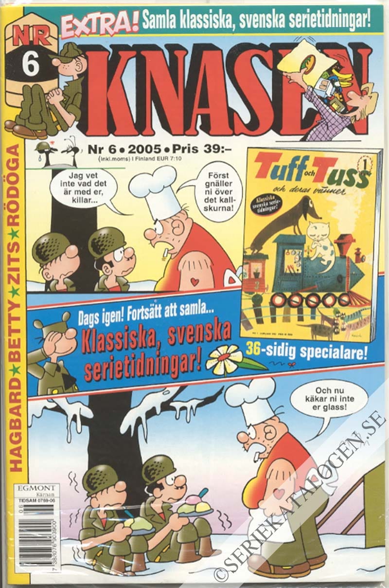 Framsida på Knasen #6 (2005)