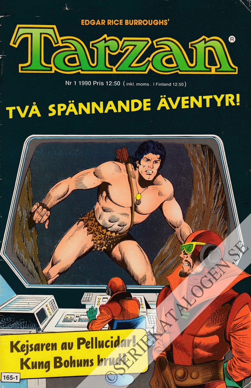 Framsida på Tarzan #1 (1990)