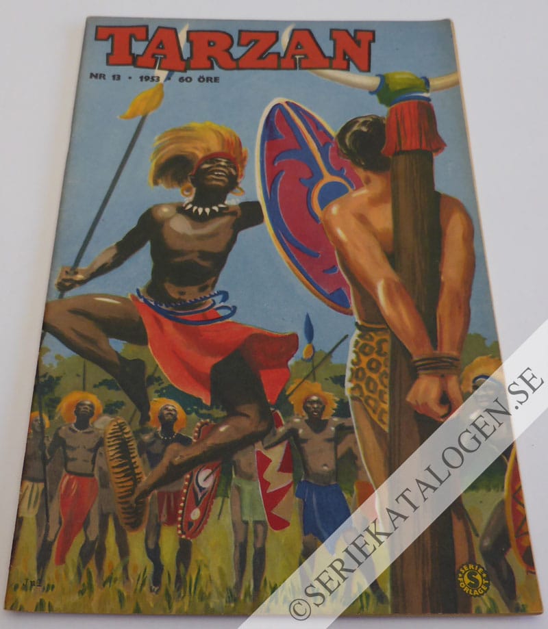 Framsida på Tarzan #13 (1953)