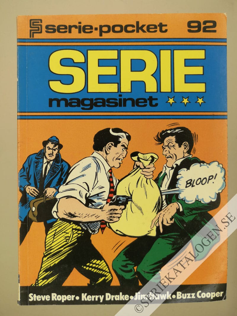 Framsida på Seriepocket #92 - Seriemagasinet (1980)