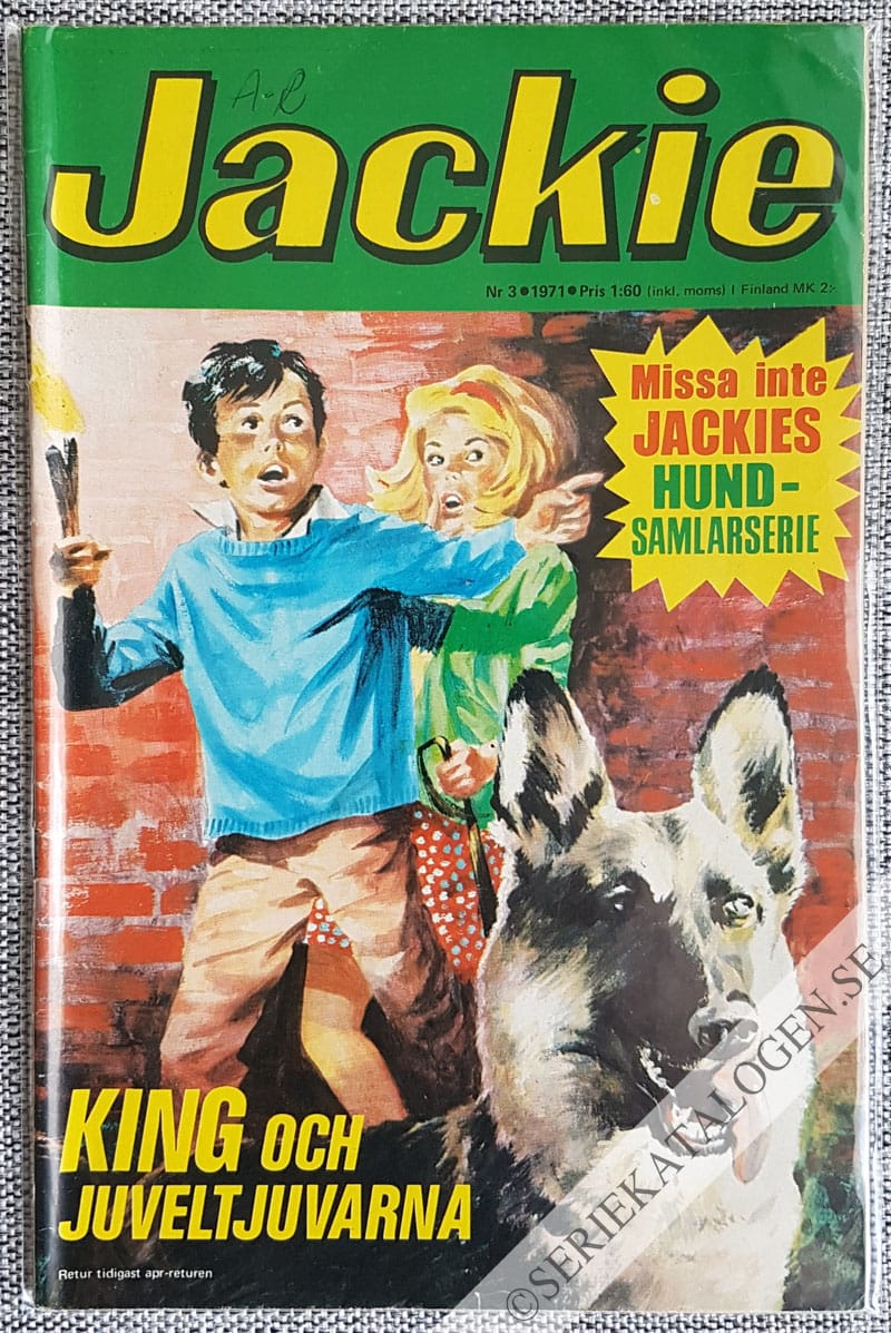 Framsida på Jackie #3 (1971)