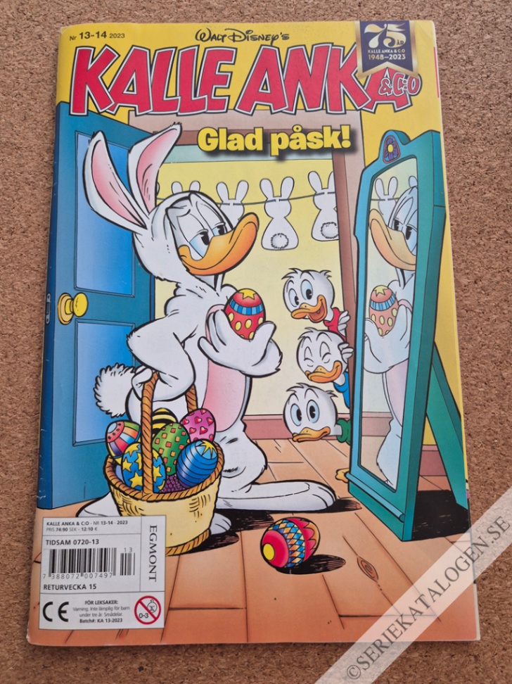 Framsida på Kalle Anka & C:o #13-14 (2023)