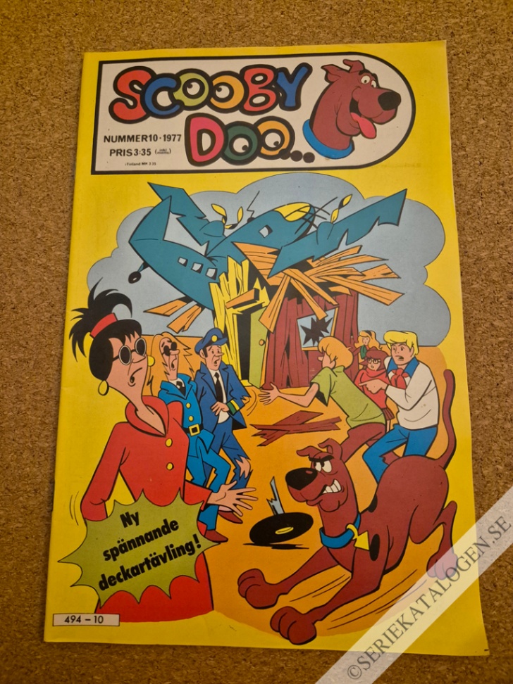 Framsida på Scooby Doo #10 (1977)