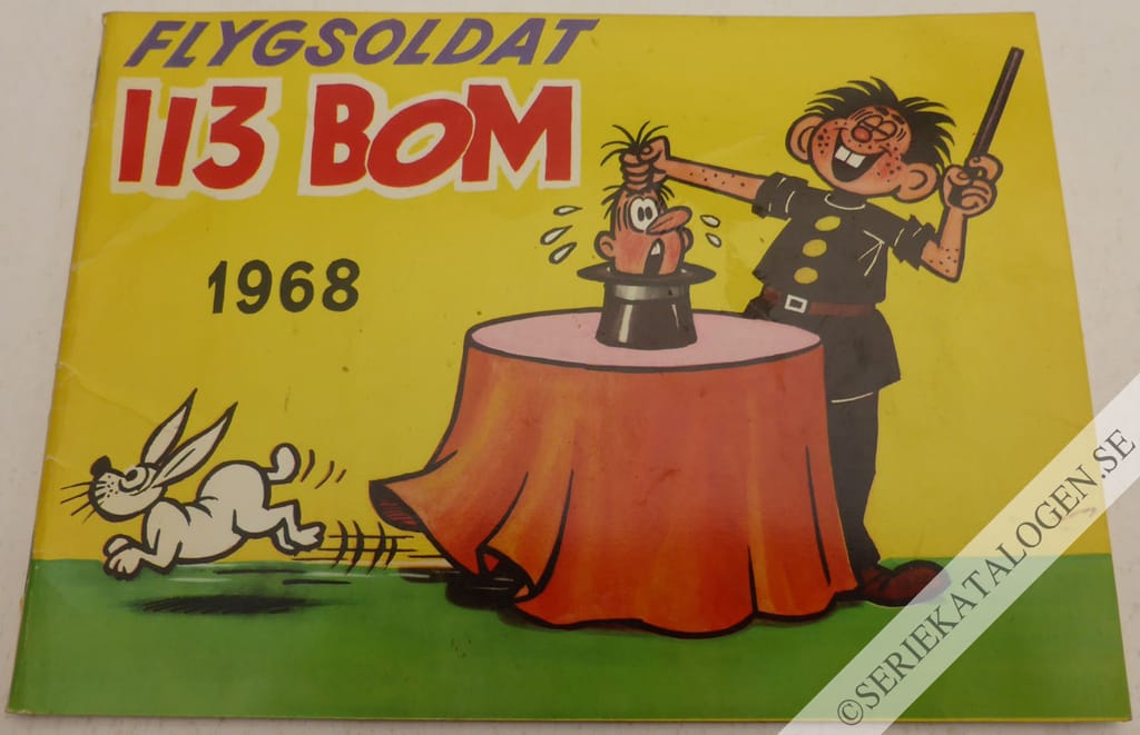 Framsida på Flygsoldat 113 Bom # (1967)