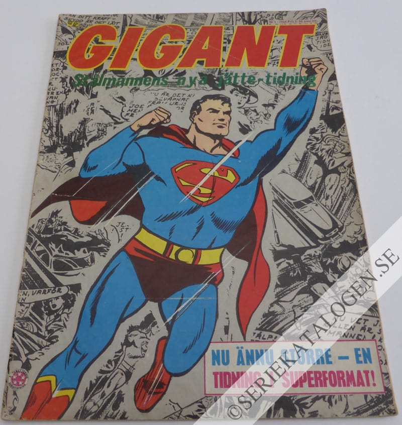 Framsida på Gigant #1 (1964)