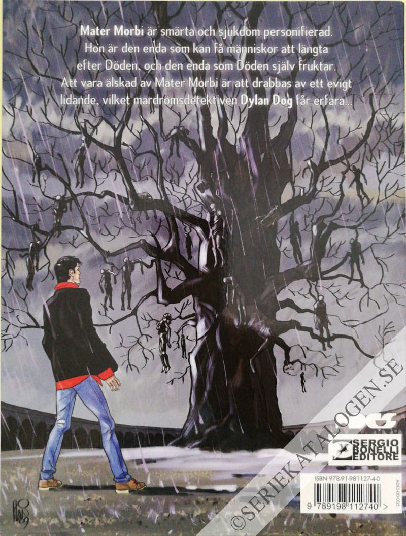 Baksida på Mater morbi - och så började det ... (2014)