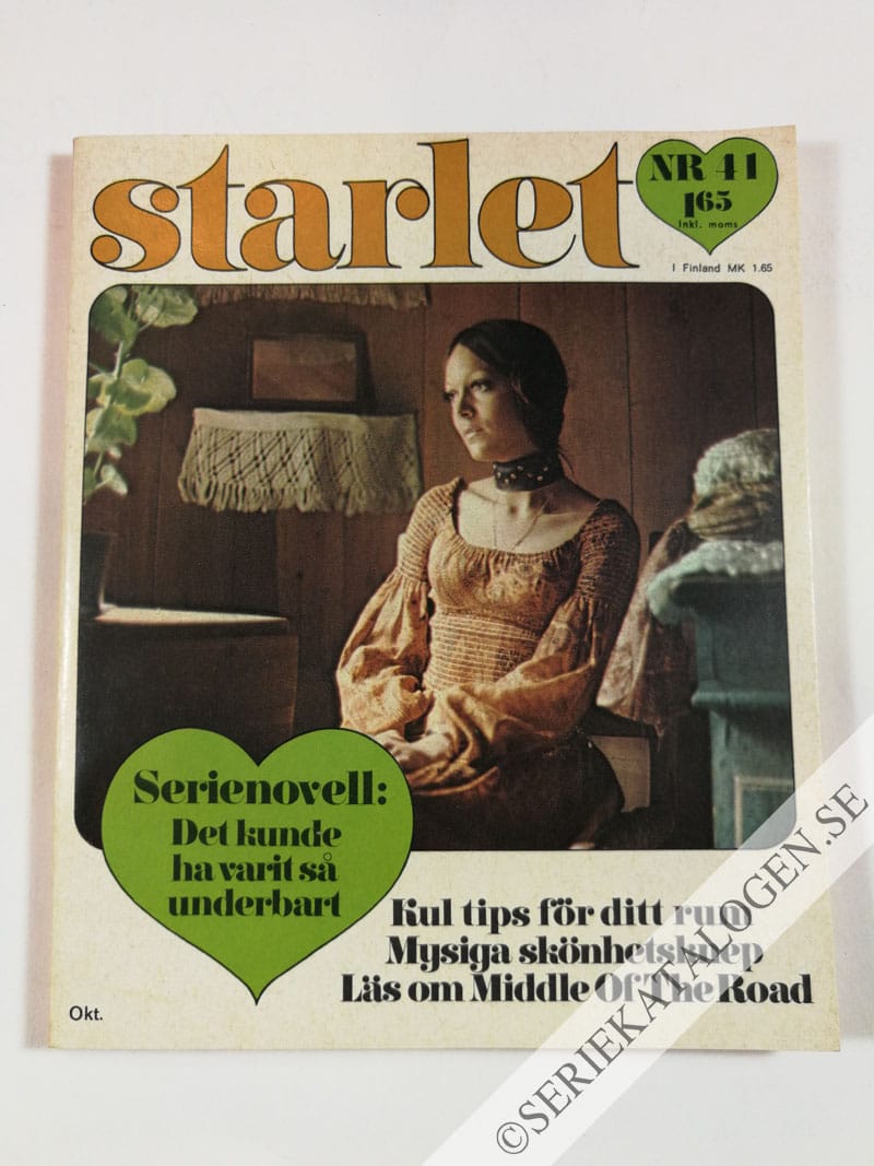 Framsida på Starlet #41 (1971)