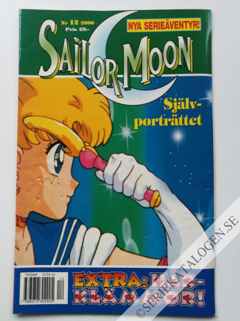 Framsida på Sailor Moon #12 - Självporträttet (2000)