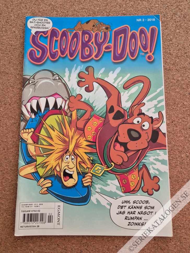 Framsida på Scooby-Doo! #2 (2018)