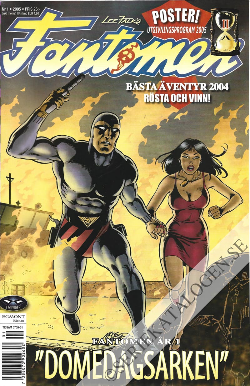 Framsida på Fantomen #1 (2005)