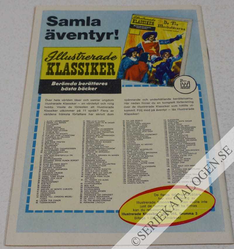 Baksida på Robot-slukaren från Metallas 5! (1968)