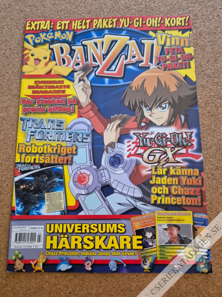 Framsida på Banzai! #3 (2008)