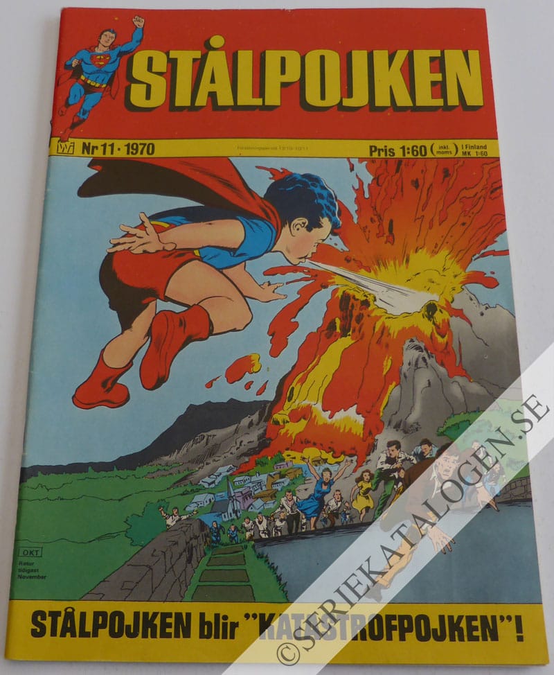 Framsida på Stålpojken #11 (1970)
