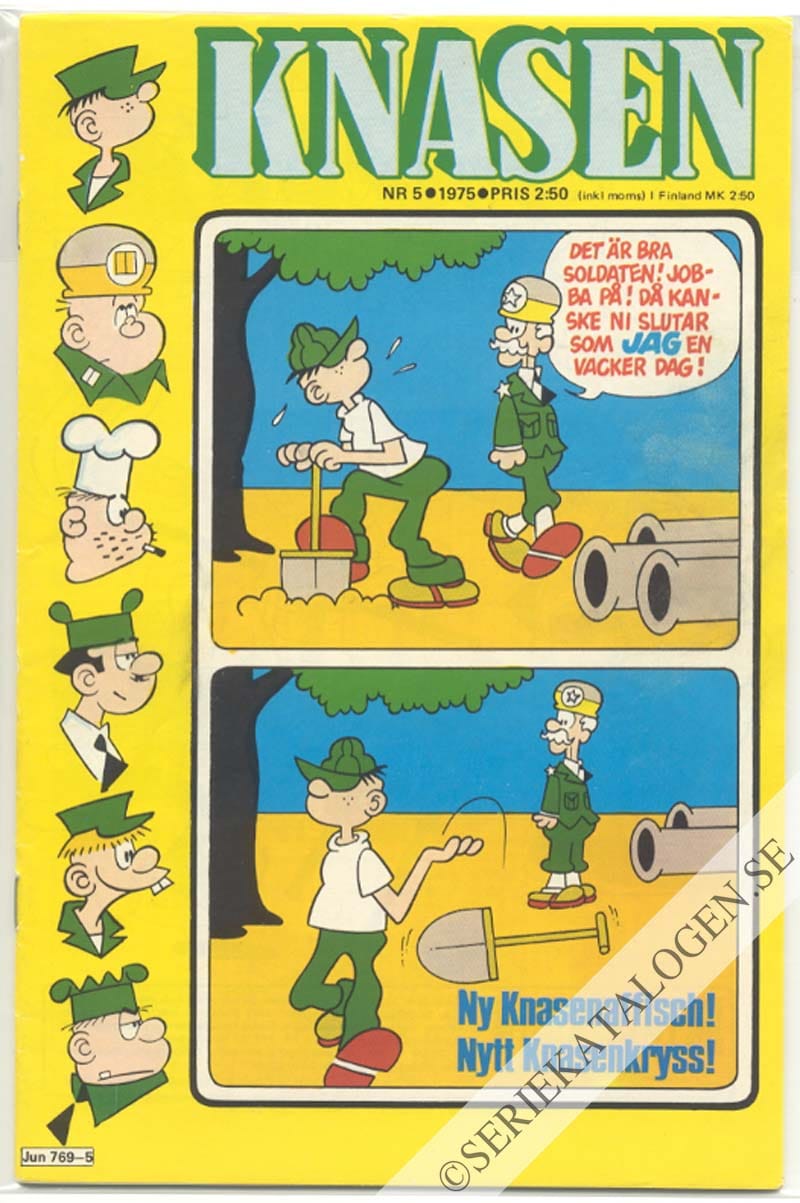 Framsida på Knasen #5 (1975)