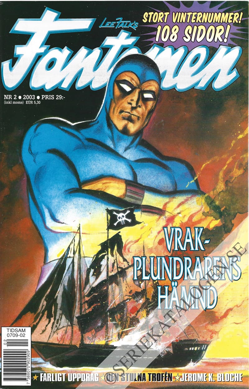 Framsida på Fantomen #2 (2003)