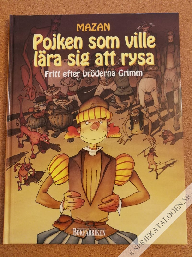 Framsida på Pojken som ville lära sig att rysa # (1998)
