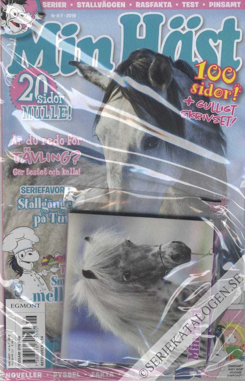 Framsida på Min häst #6-7 (2019)