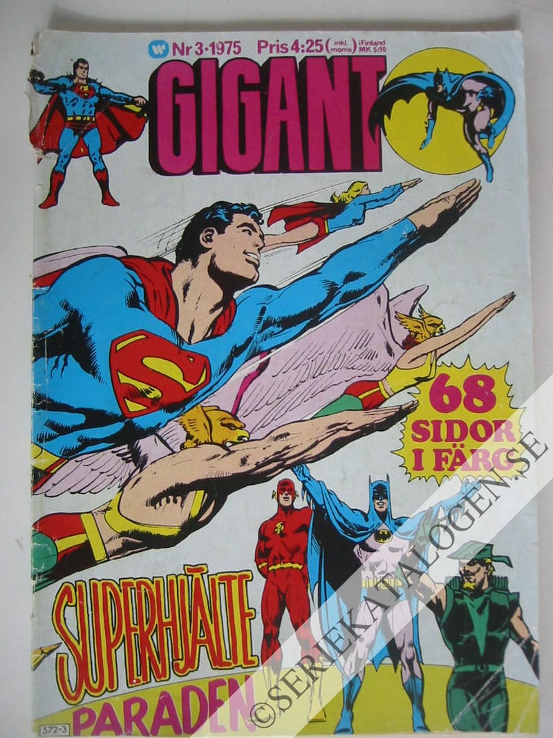 Framsida på Gigant #3 (1975)