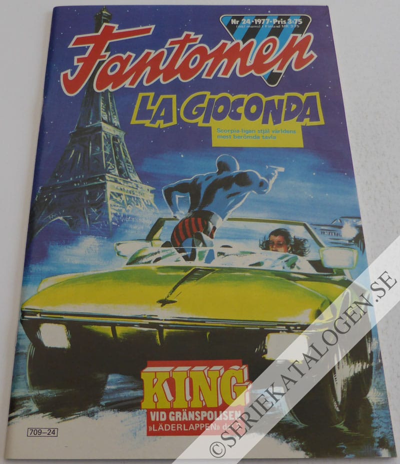 Framsida på Fantomen #24 (1977)