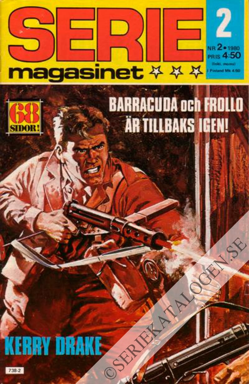 Framsida på Seriemagasinet #2 (1980)