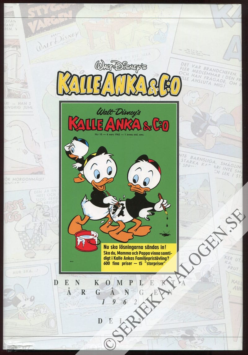 Framsida på Kalle Anka & C:o - den kompletta årgången 1962 del 2 (2007)