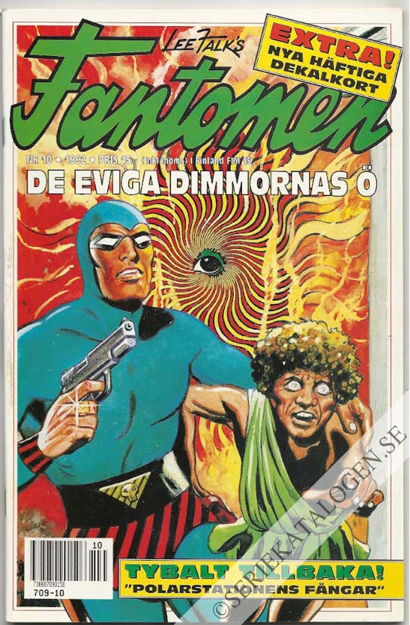 Framsida på Fantomen #10 (1992)